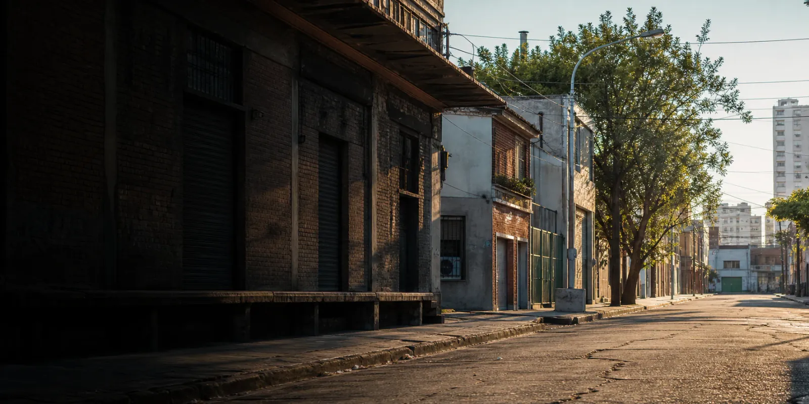 Corredor urbano e industrial representativo de Avellaneda